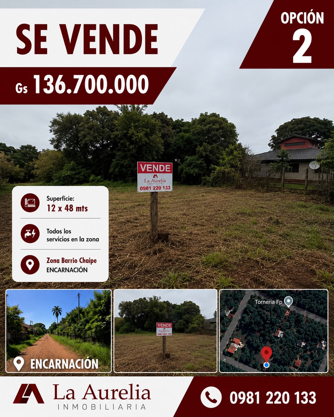 TERRENO EN VENTA | BARRIO CHAIPE — 2/2