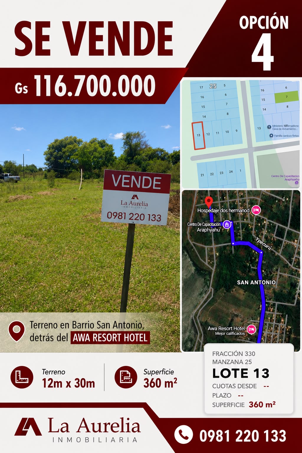 TERRENO EN VENTA | BARRIO SAN ANTONIO — 2/2